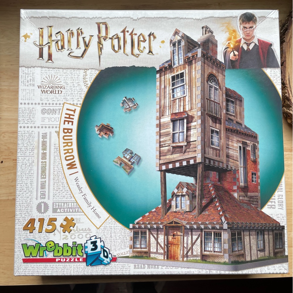 Harry Potter 3D Puzzle - The Burrow NWT
